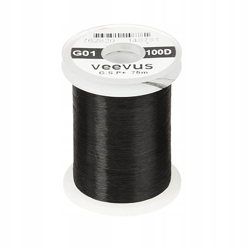 Nić Wiodąca Supermocna Gel Spun Veevus G.s.p. Czarna G01-30D