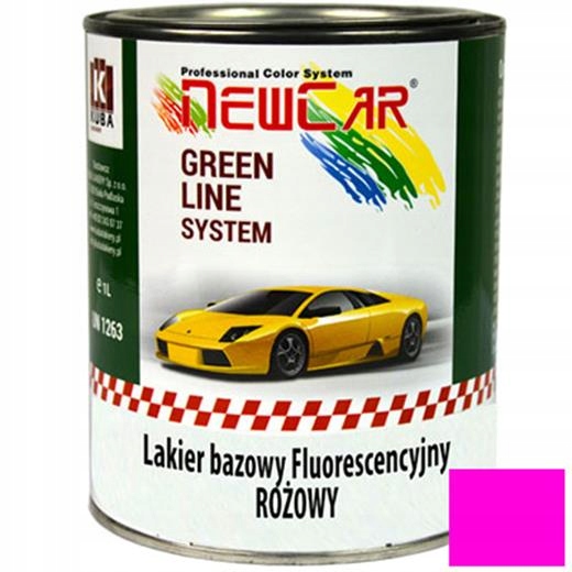 Lakier bazowy FLUORESCENCYJNY RÓŻOWY