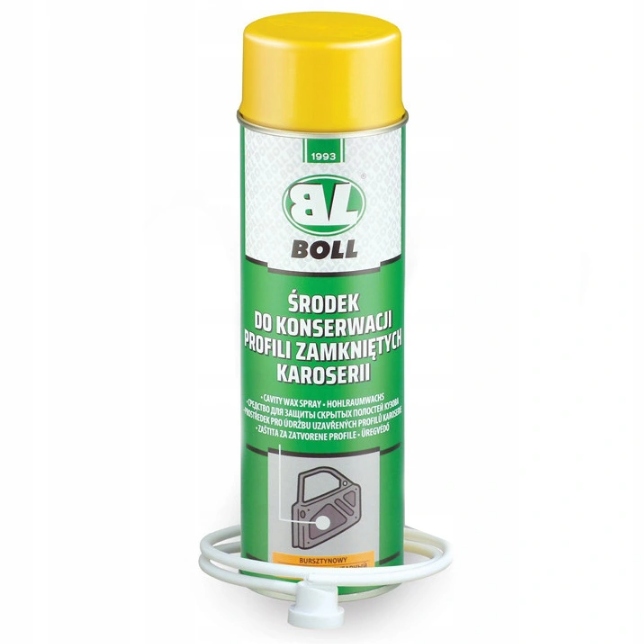 BOLL ŚRODEK KONSERWACJI PROFILI ZAMKNIĘTYCH BURSZTYNOWY 500ML
