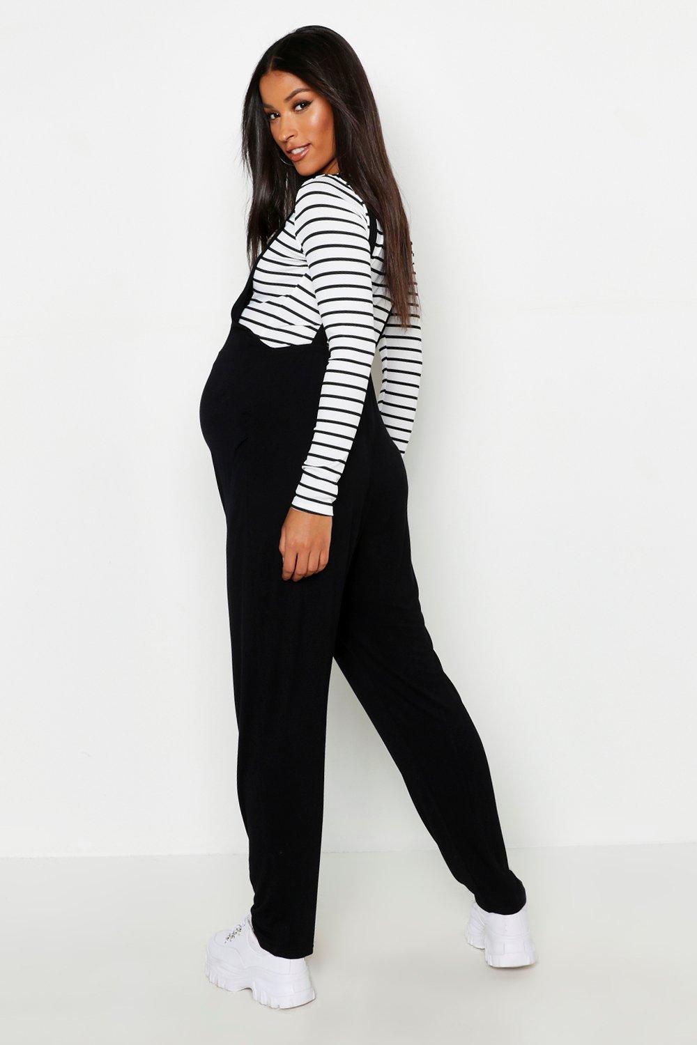 Boohoo 38 SPODNIE CIĄŻOWE TYPU OGRODNICZKI