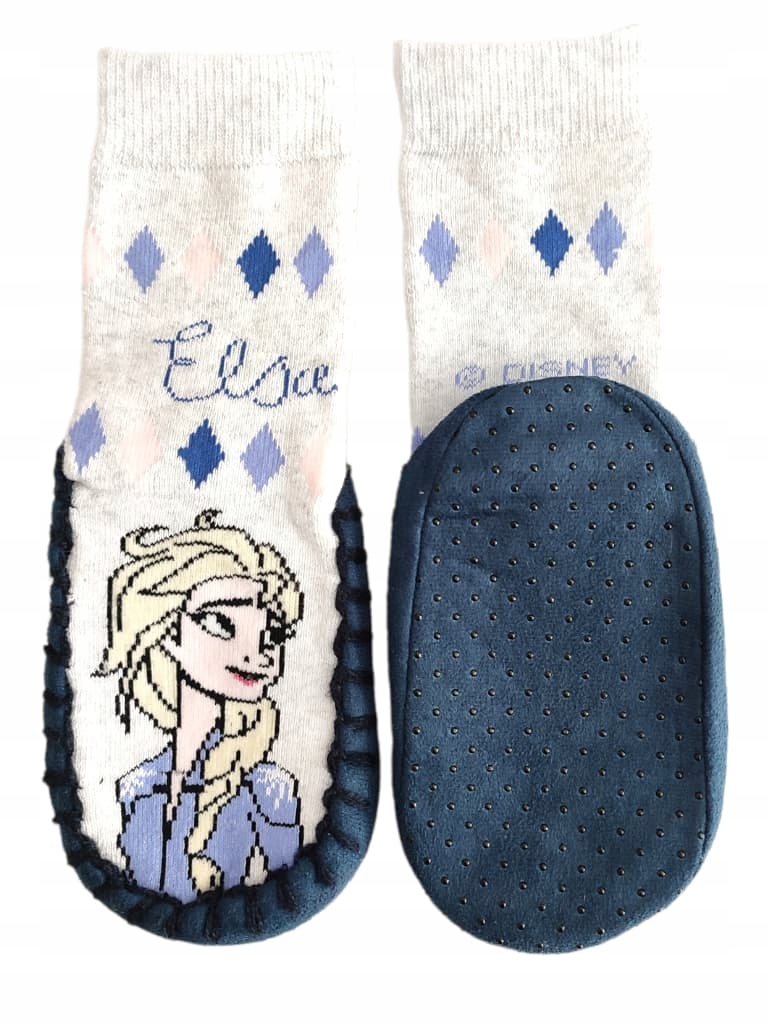 

Skarpetki skarpetko kapcie Kraina Lodu 23/24