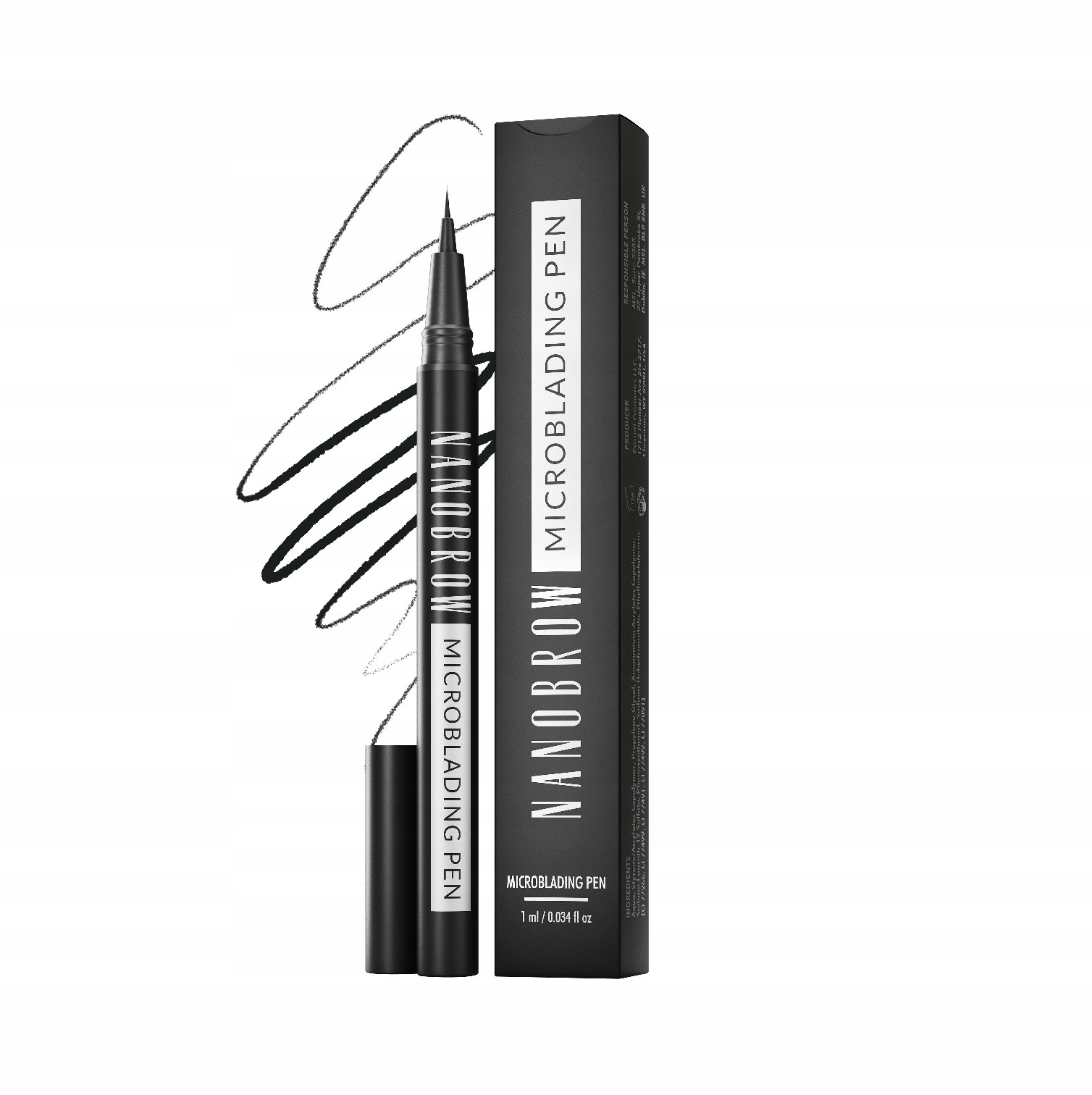 Nanobrow Microblading Pen Precizní tužka na obočí Espresso, 1 ml