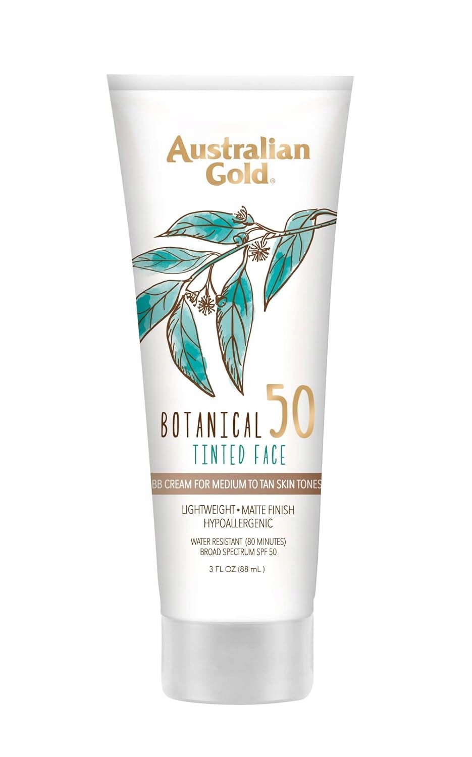 Australian Gold Botanical Bb krém s minerálním filtrem SPF50 střední odstín 88 ml