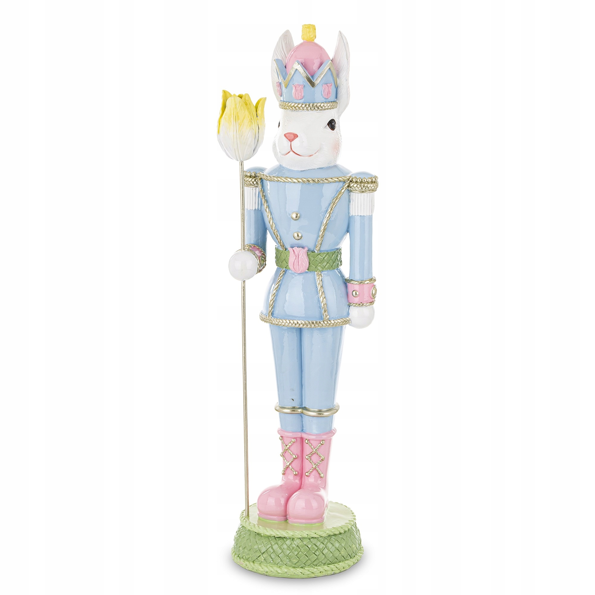 Velikonoční figurka Králík pastelový voják 55x15x14 Ap 183140