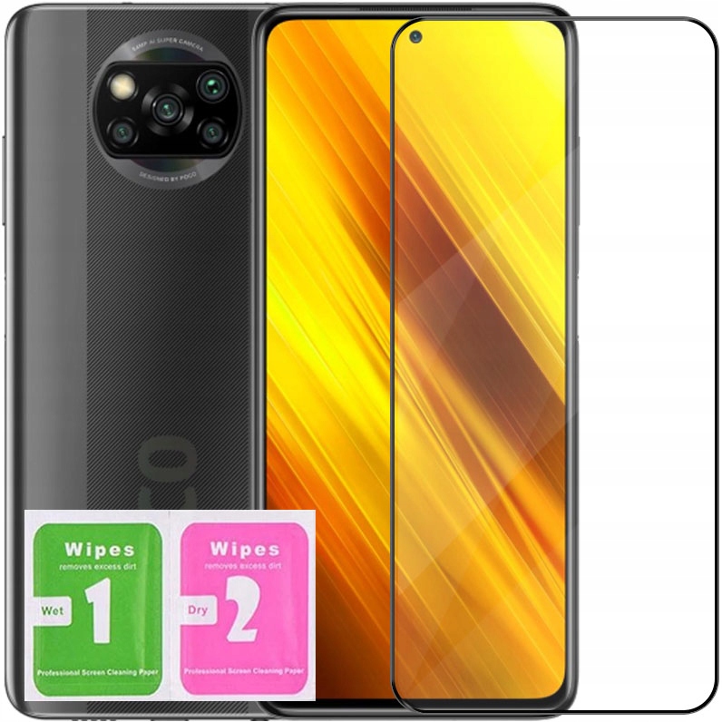 

Szkło 5D Cały Ekran Pełne na Xiaomi Poco X3 Pro