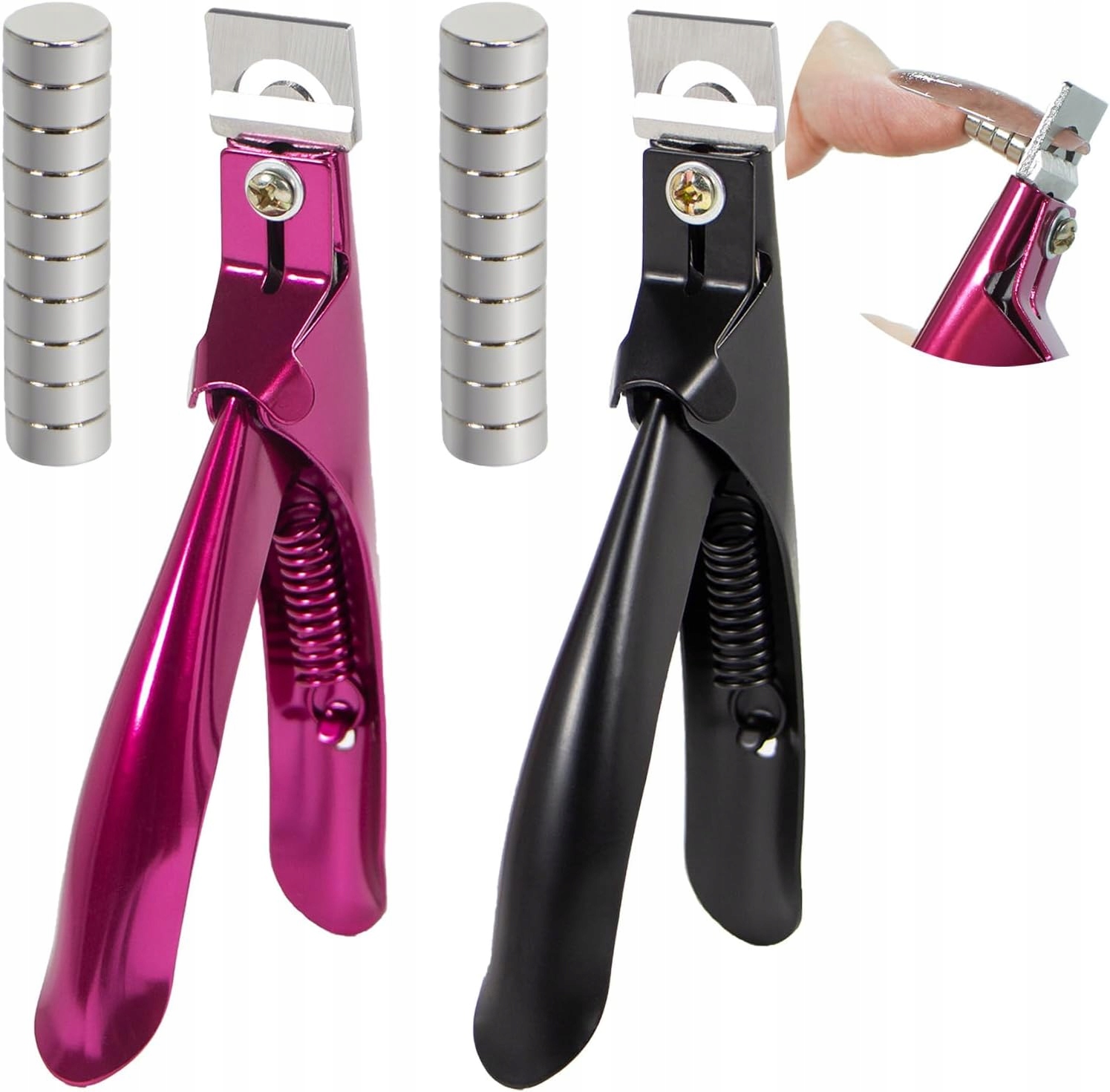 Kleštičky Na Gelové Nehty S Magnety, Profesionální Sada 2 Kusů