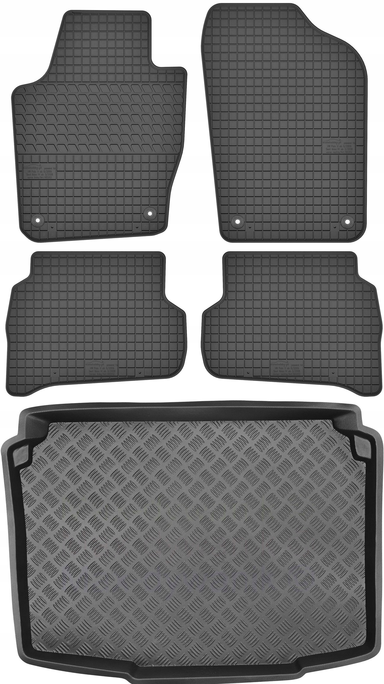 

Seat Ibiza IV Hb 5D 2008-2017 Dywaniki mata