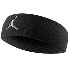 FROTKA GŁOWĘ WŁOSY SPORTOWA OPASKA NIKE AIR JORDAN JUMPMAN HEADBAND CZARNA
