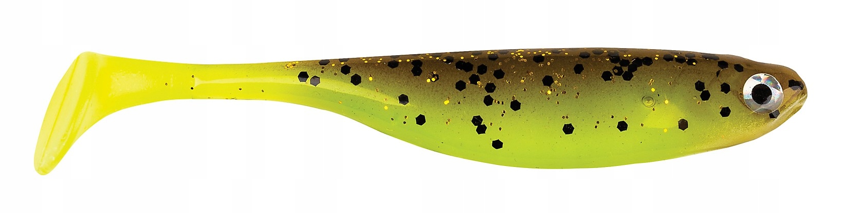 Berkley Sneak Shad 11cm Brown/Chartreuse