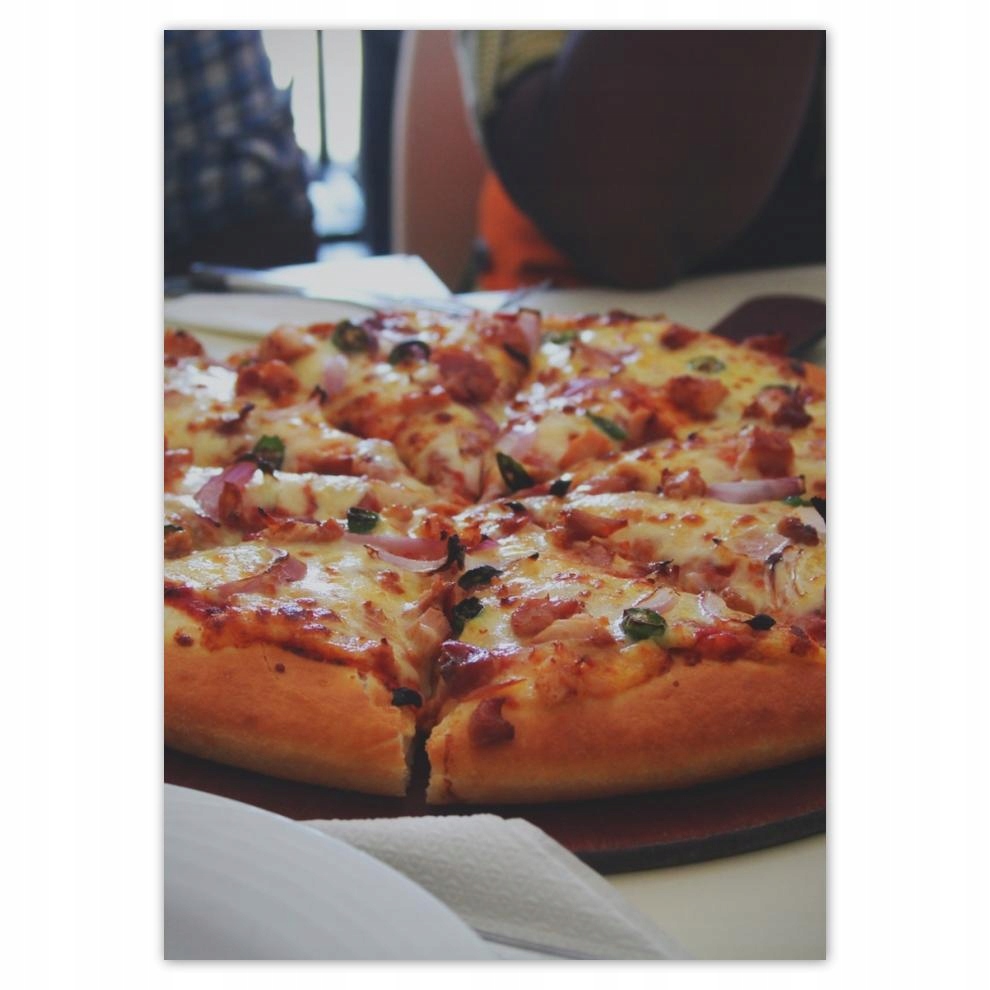 

Plakaty 50x70 Pizza w kawałkach