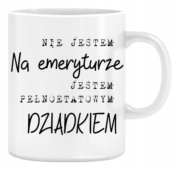

Kubek Dziadka prezent Dzień Dziadka + Imię gratis