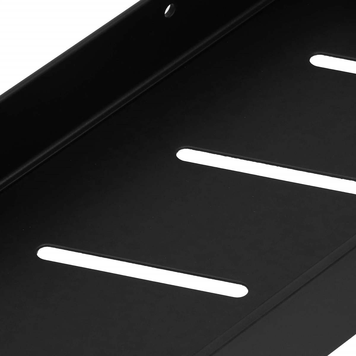 PÓŁKA ŁAZIENKOWA WISZĄCA CZARNA POD LUSTRO PRYSZNIC LOFT 50cm NAŚCIENNA Marka Springos