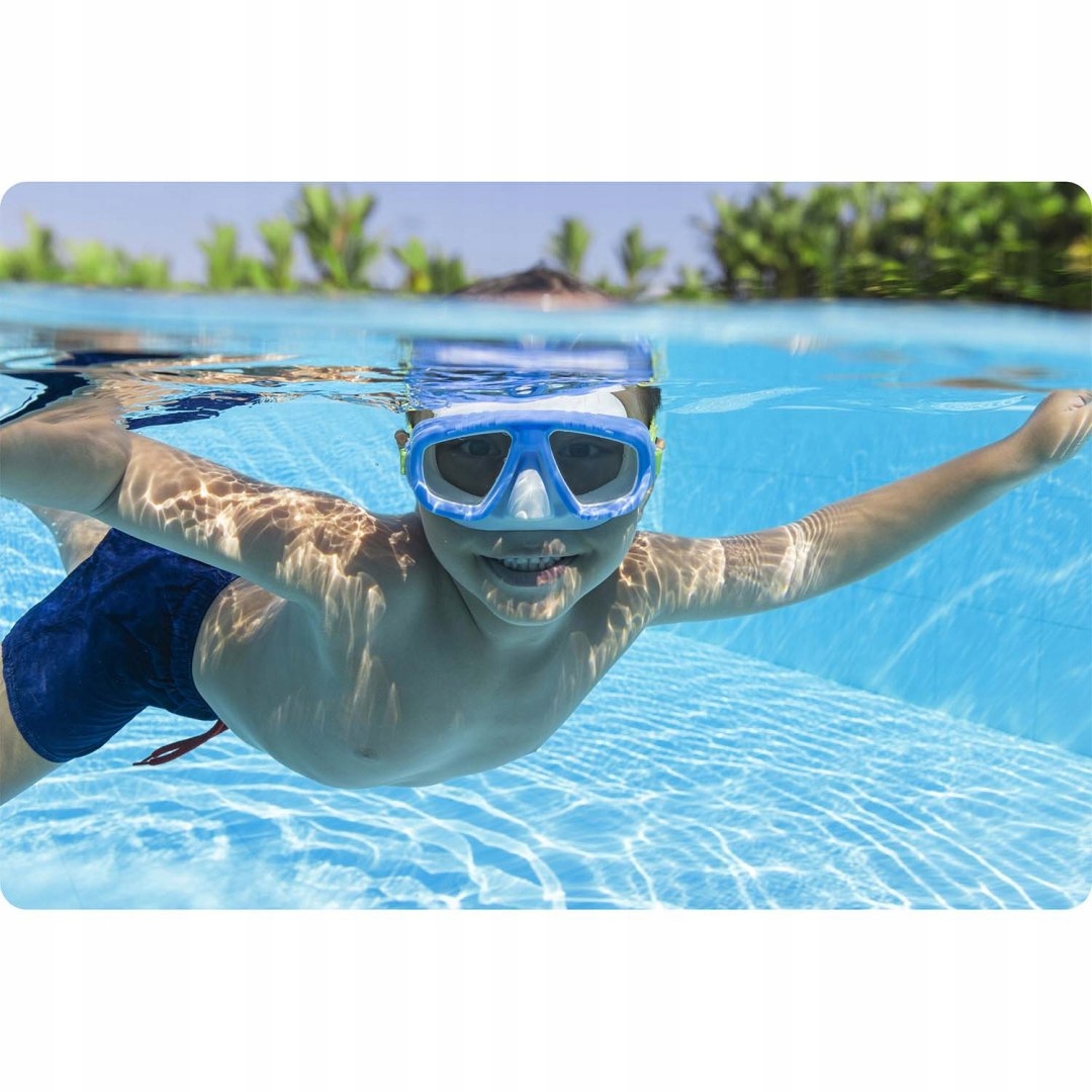 Maska do pływania niebieska Bestway 22011 Model 22011