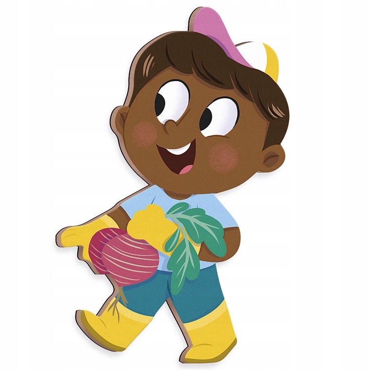 Magnetyczna układanka W ogródku Magneti'stories, dla dzieci, 3 lata+, Janod Wiek dziecka 3 lata +