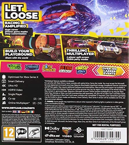 Dirt 5 - Limited Edition (Xbox One) Tematyka gry akcji