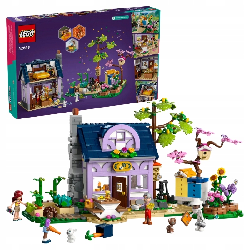 Lego Friends Dům Včelařů A Květinová Zahrada Sada Kostek Stavebnice 1161 Dílků