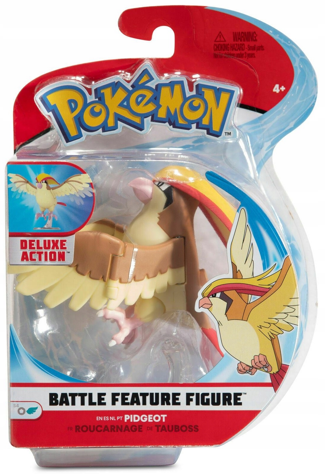 

Figurka Pokemon Pidgeot z Funkcją Ataku