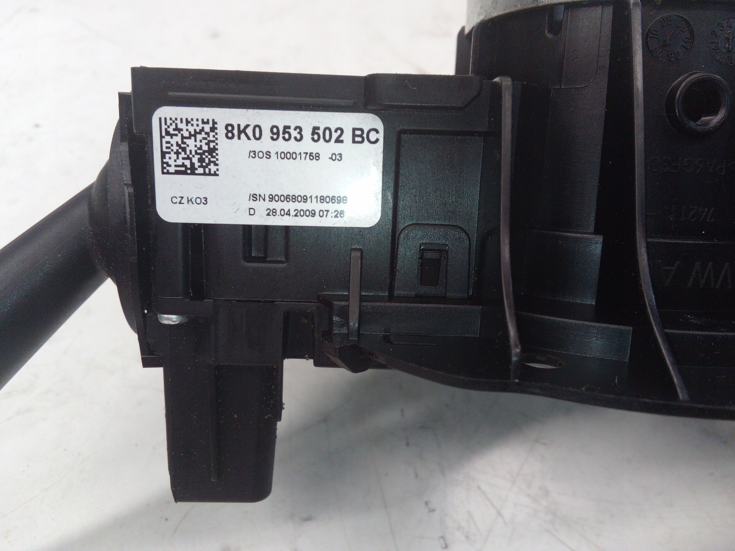 commande levier commodo sous volant AUDI A4 B8 A5 Q5 8K0953502BC