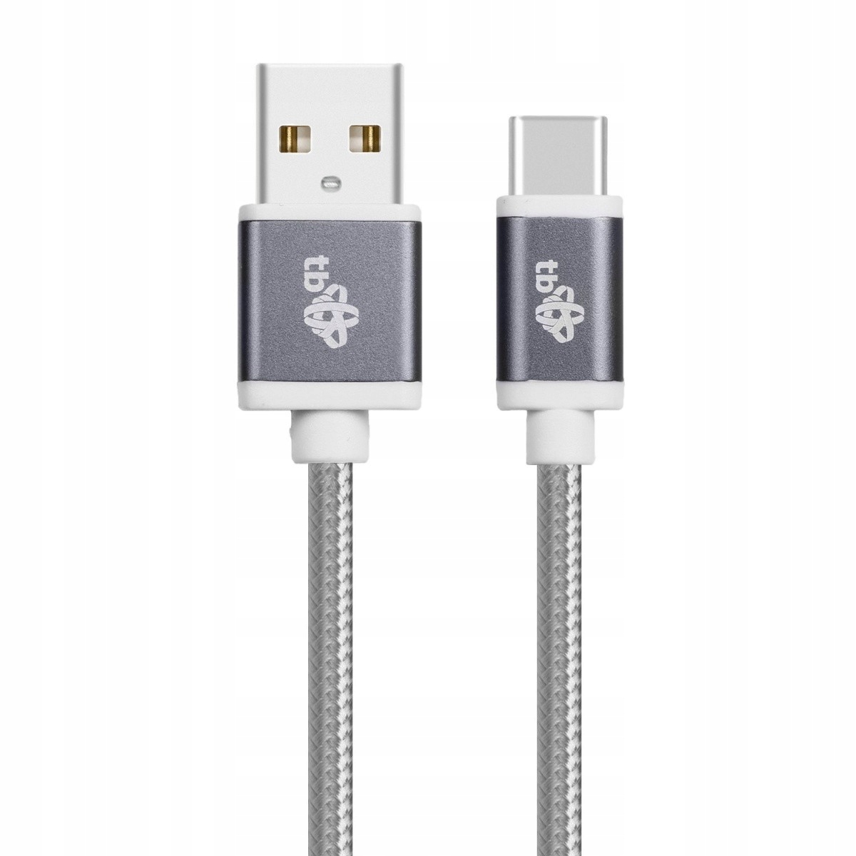 TB Kabel USB-USB C 1.5m szary sznurek premium Długość kabla 1.5 m