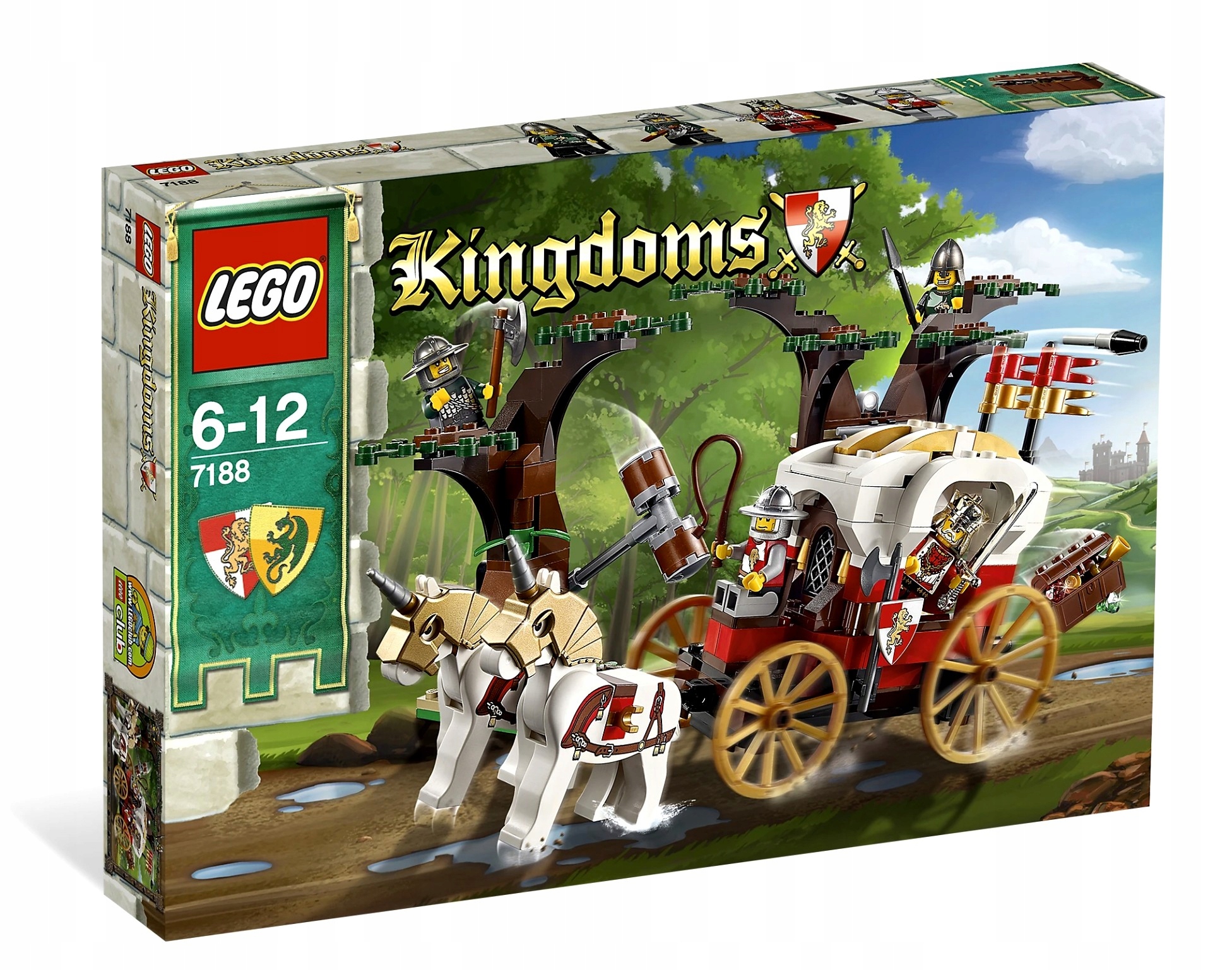 Lego Kingdoms 7188 Přepadení královské sanitky Nové