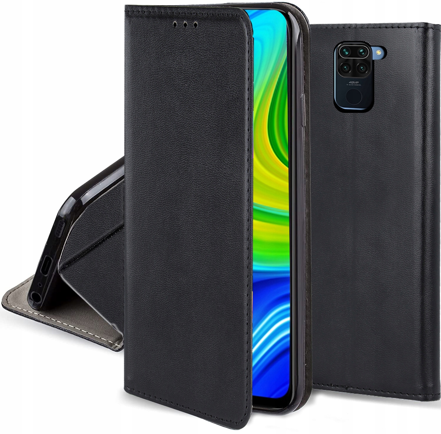 

Etui Magnetic Smart Szkło do Xiaomi Redmi Note 9