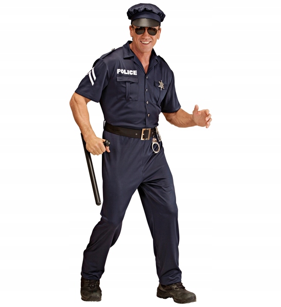 Kostým Policisty Kombinéza Policejní Policie S