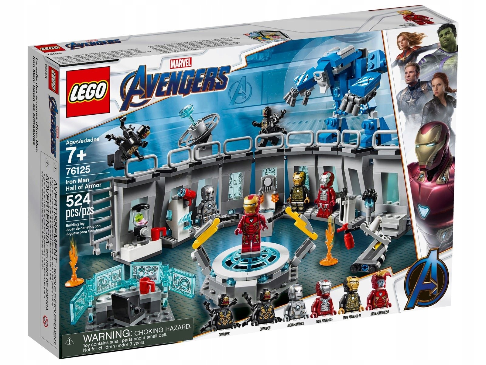 Lego Heroes 76125 Marvel Avengers Iron Manovy brnění Nové