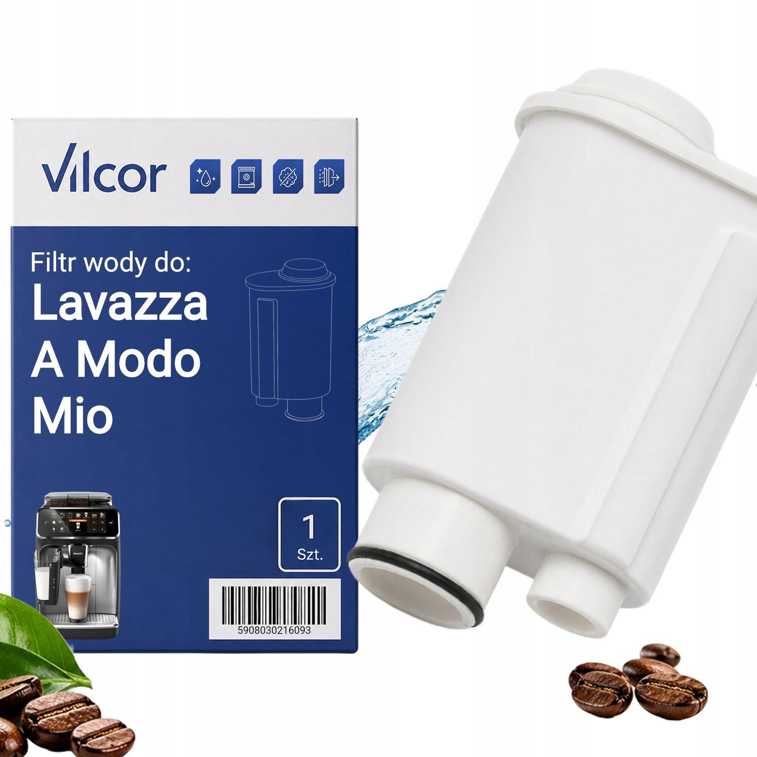 Filtr Do Ekspresu Lavazza A Modo Mio Ciśnieniowy, Wydajny, Wody, Ochrona
