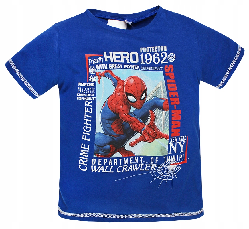 

Spiderman Bluzka Dla Dziecka T-shirt Koszulka 104