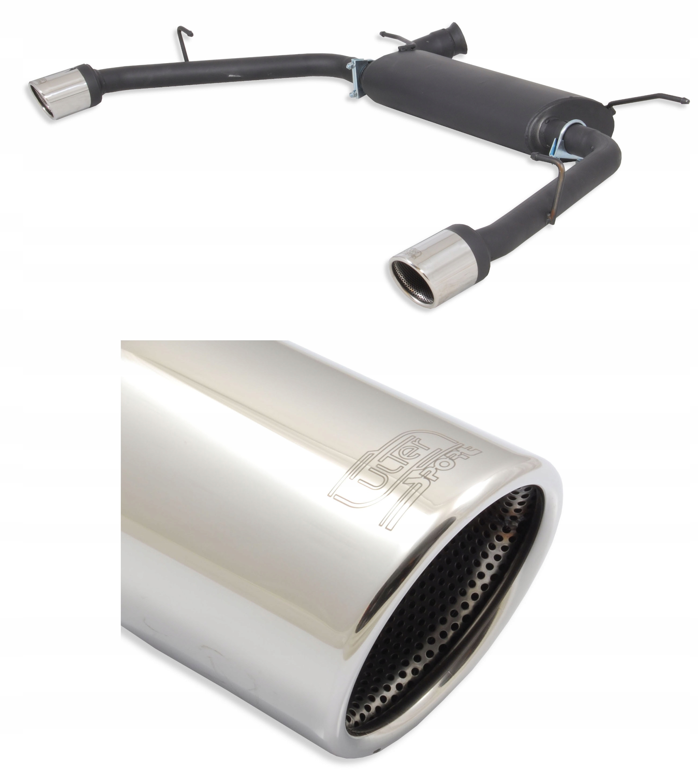 122-318/90RS - Спортивный глушитель RENAULT Laguna III 2.0 GT ULTER