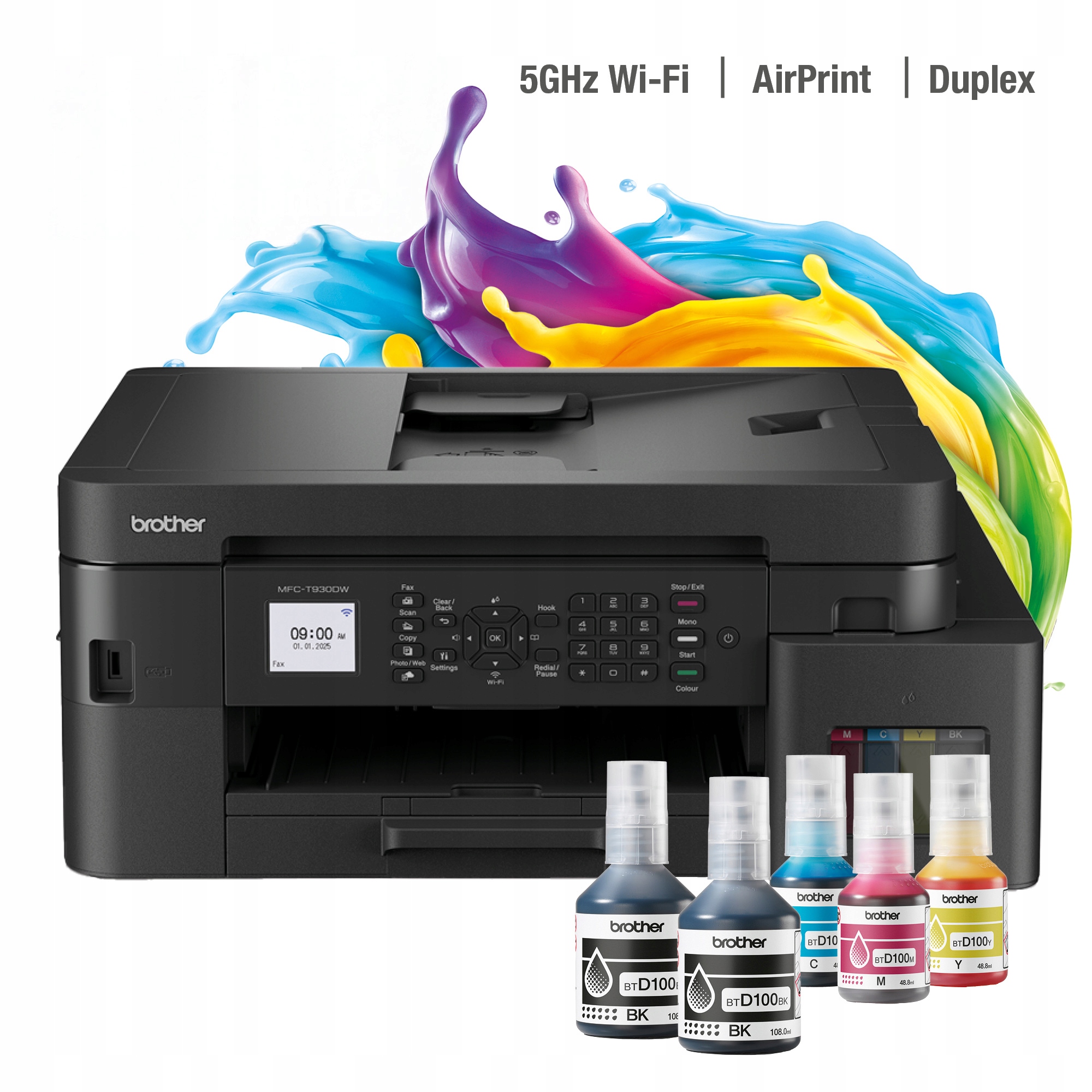Atramentová multifunkčná tlačiareň (farebná) Brother MFCT930DWYJ1