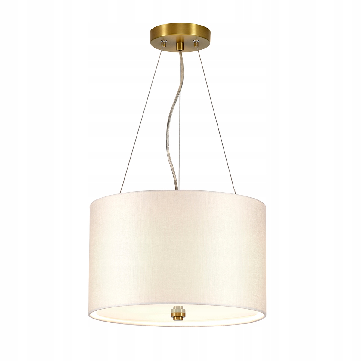 Stropná lampa Pearce 3xE27 ø36 cm mosadz Designer's Lightbox