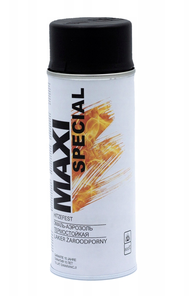

Maxi Żaroodporny Spray Farba Tłumików 800 Czarny