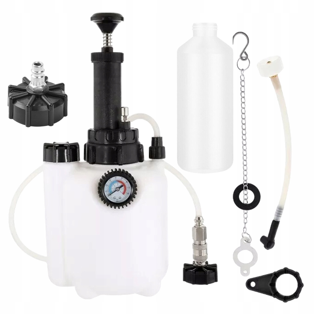 Univerzální Odvzdušňovač Brzd 42 MM Nádrž 3 L Manometr Systémy