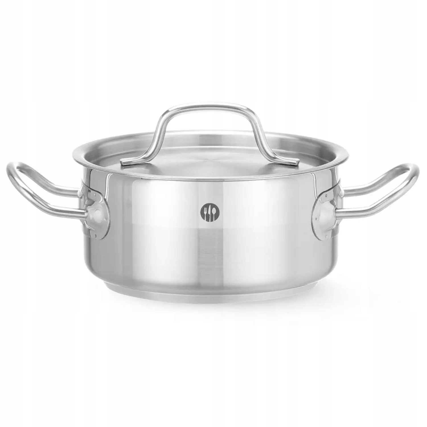 Garnek ze stali nierdzewnej 1,5L Hendi Profi Line 16x7,5cm Pokrywka Garnki