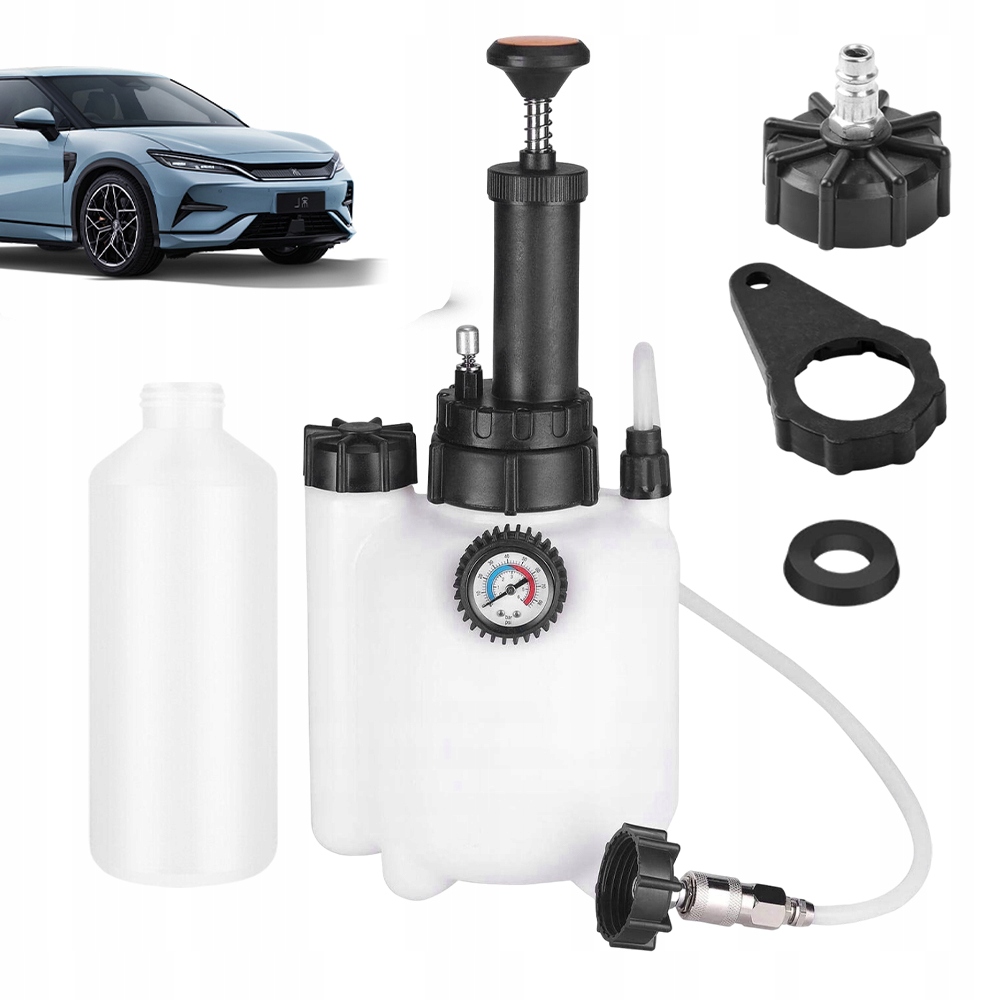 Odvzdušňovací Pumpa Na Brzdy S Manometrem Pro Automobily