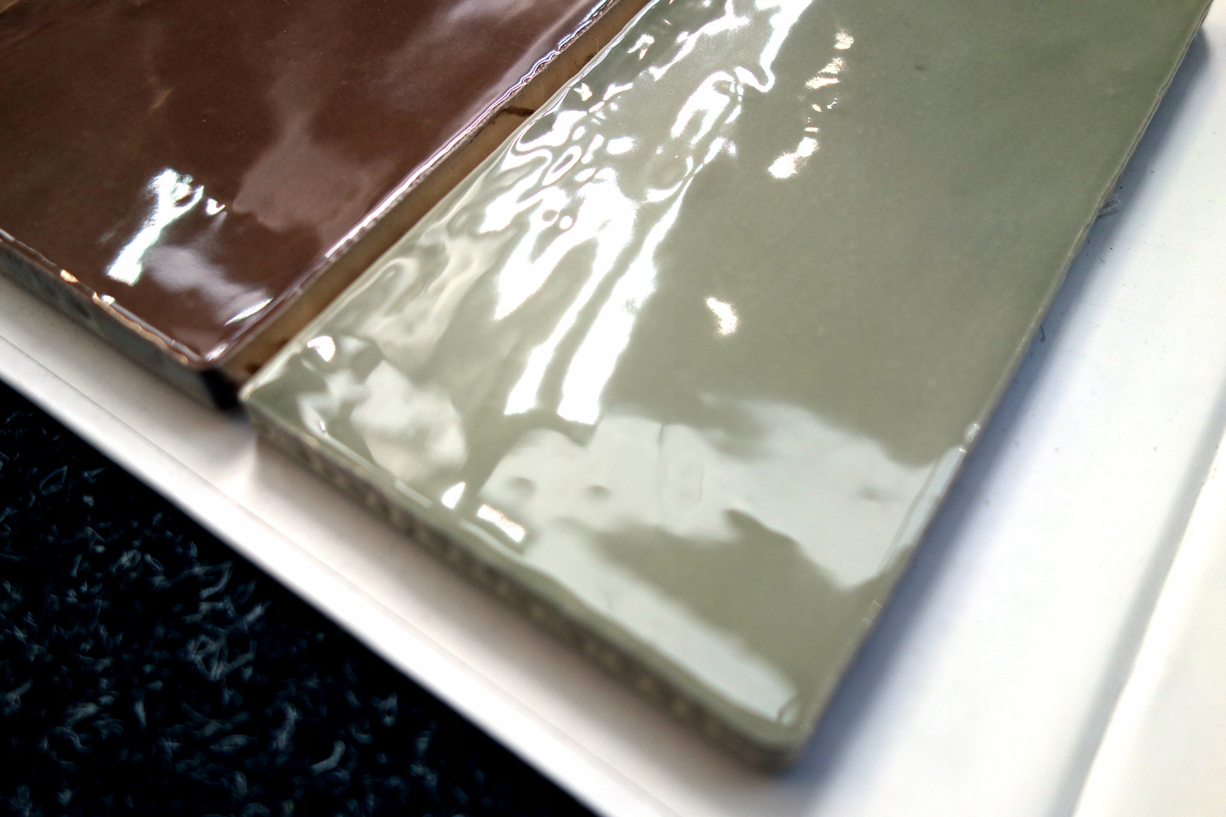 PŁYTKA ŚCIENNA CEGIEŁKA CEGŁA JODEŁKA 7,5x30cm MASIA OLIVE OLIWKOWA ZIELEŃ Kod producenta KAFLANDO