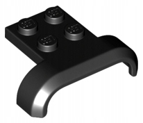 

Lego Nadkole 4x3x1 Czarne/Black (28326/6170597)