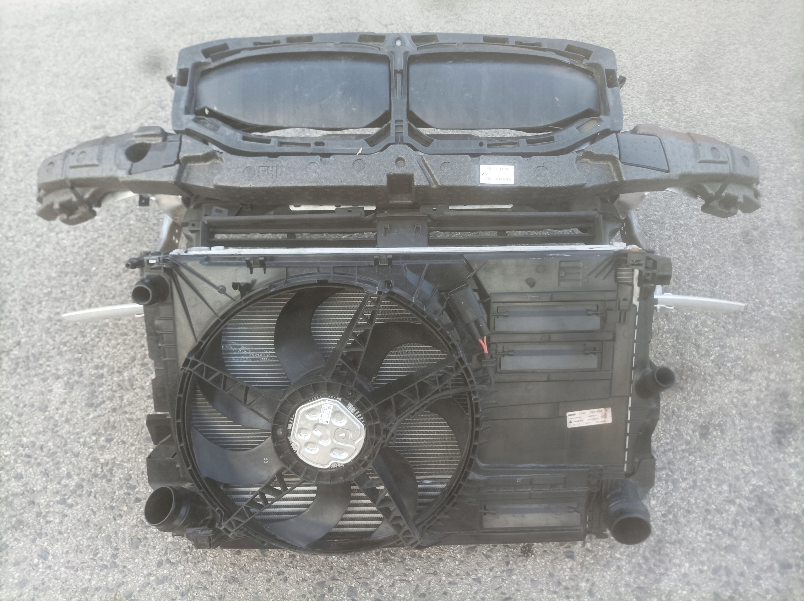 BMW 1 F40 PAS PRZEDNI+ KPL CHŁODNIC WZMOCNIENIE Numer katalogowy oryginału 7474221