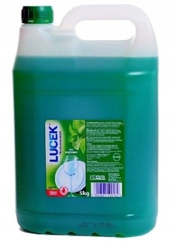 

Płyn do mycia naczyń Lucek Miętowy 5 L