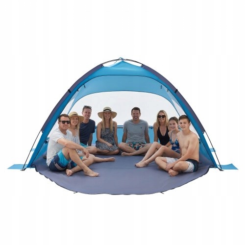 Vevor Beach Shelter Slunečník Pro 8 Osob, Lehký, Upf 50