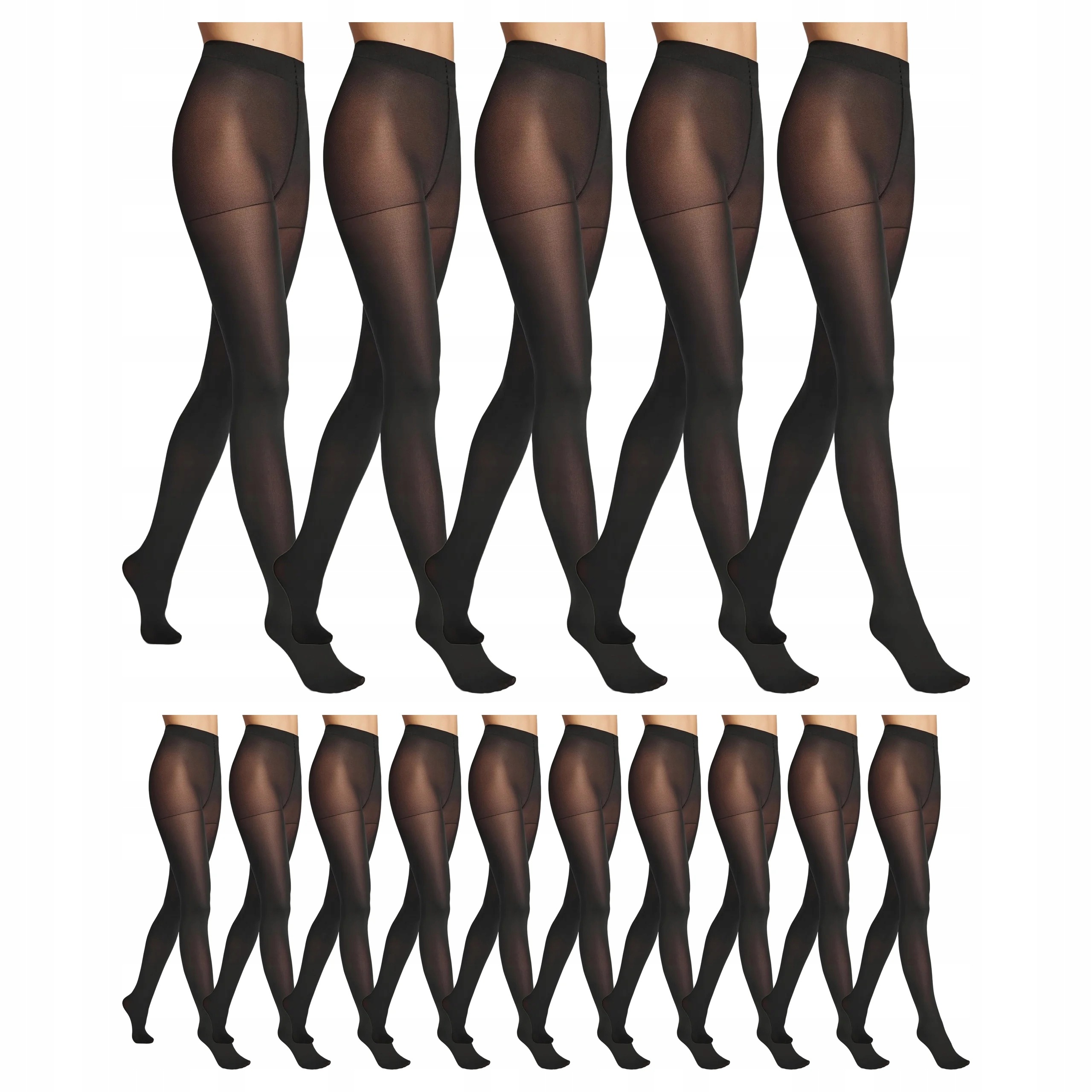 15 x Zdravotní punčocháče proti křečovým žilám Relax 80 den Marilyn Nero 2-S