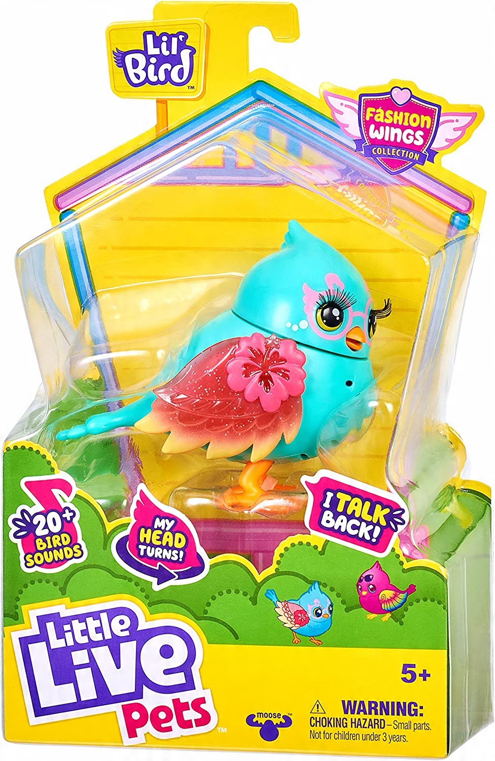 

Little Live Pets Interaktywny niebieski ptaszek