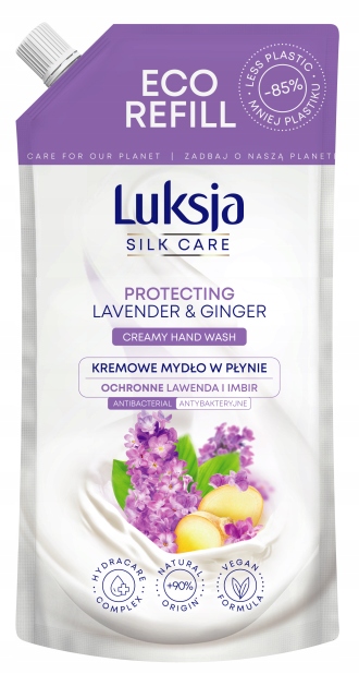 

Luksja Kremowe mydło w płynie Lawenda i Imbir