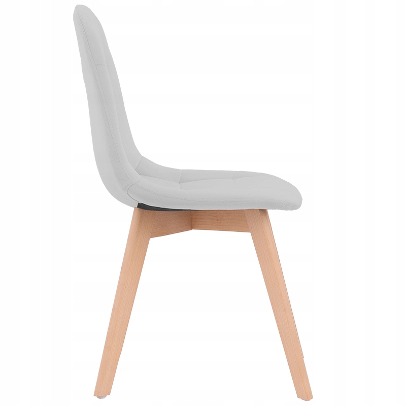 KRZESŁO TAPICEROWANE WELUROWE PIKOWANE DO SALONU JADALNI SKANDYNAWSKIE LOFT Wysokość siedziska 47 cm