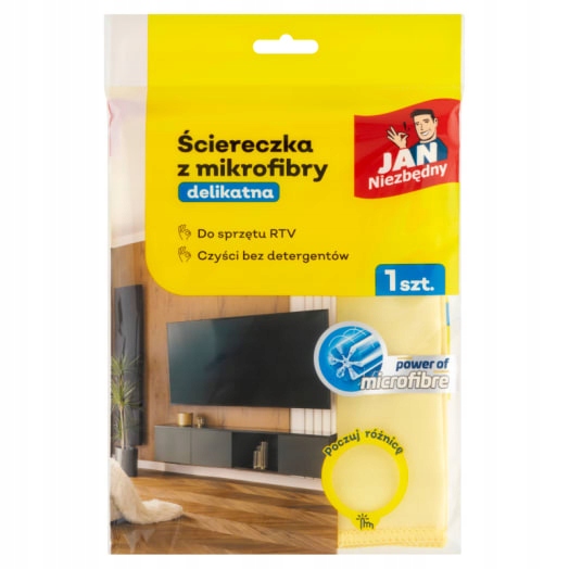 Levně 5 x Jan Niezbędny Utěrka z mikrovlákna pro Rtv zařízení
