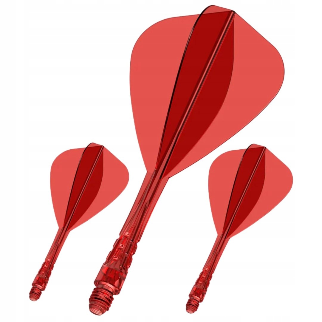 Squadrons Force 90 Vortex Kite Medium Clear Red F5040