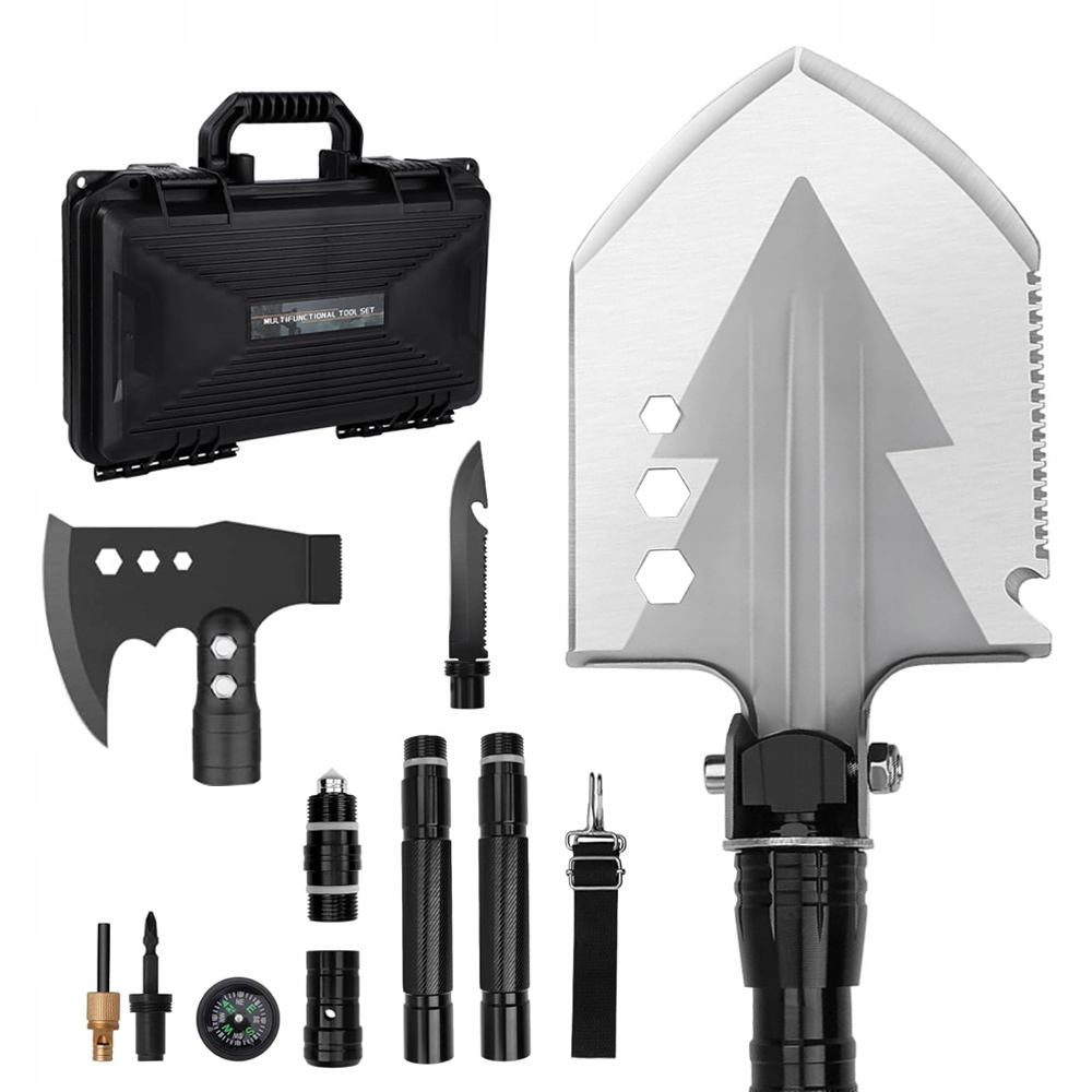 Skládací Multifunkční Lopatka Z Vysoce Uhlíkové Oceli 3CR1