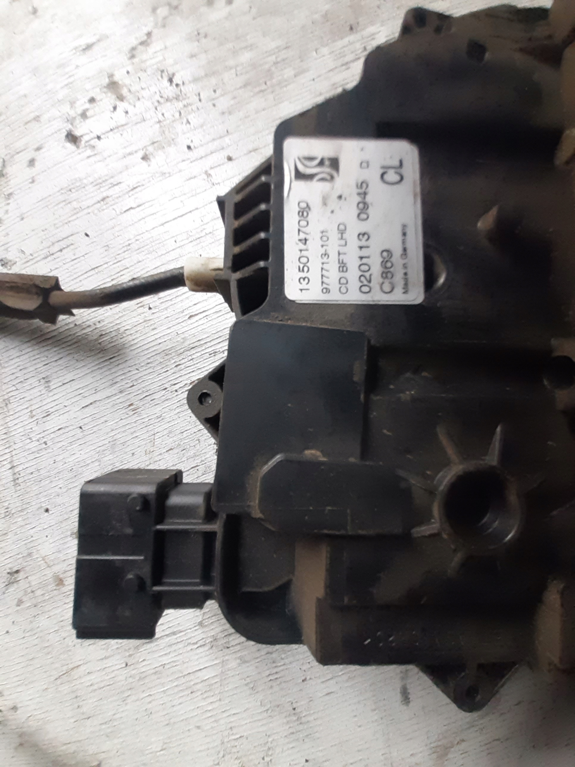 DUCATO III JUMPER BOXER lock door right front 1350147080 06->