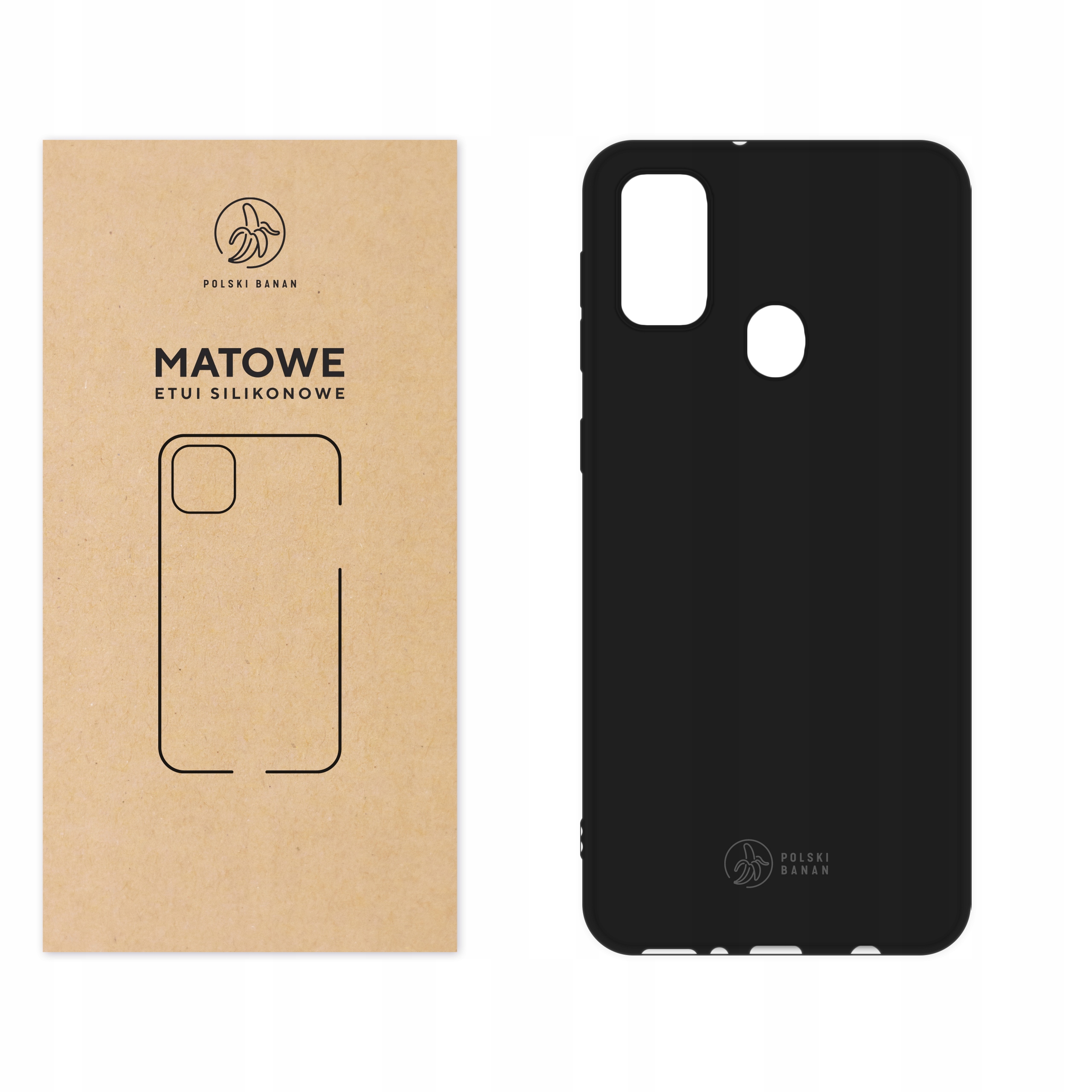 

Etui Matowe do Samsung M21 czarne